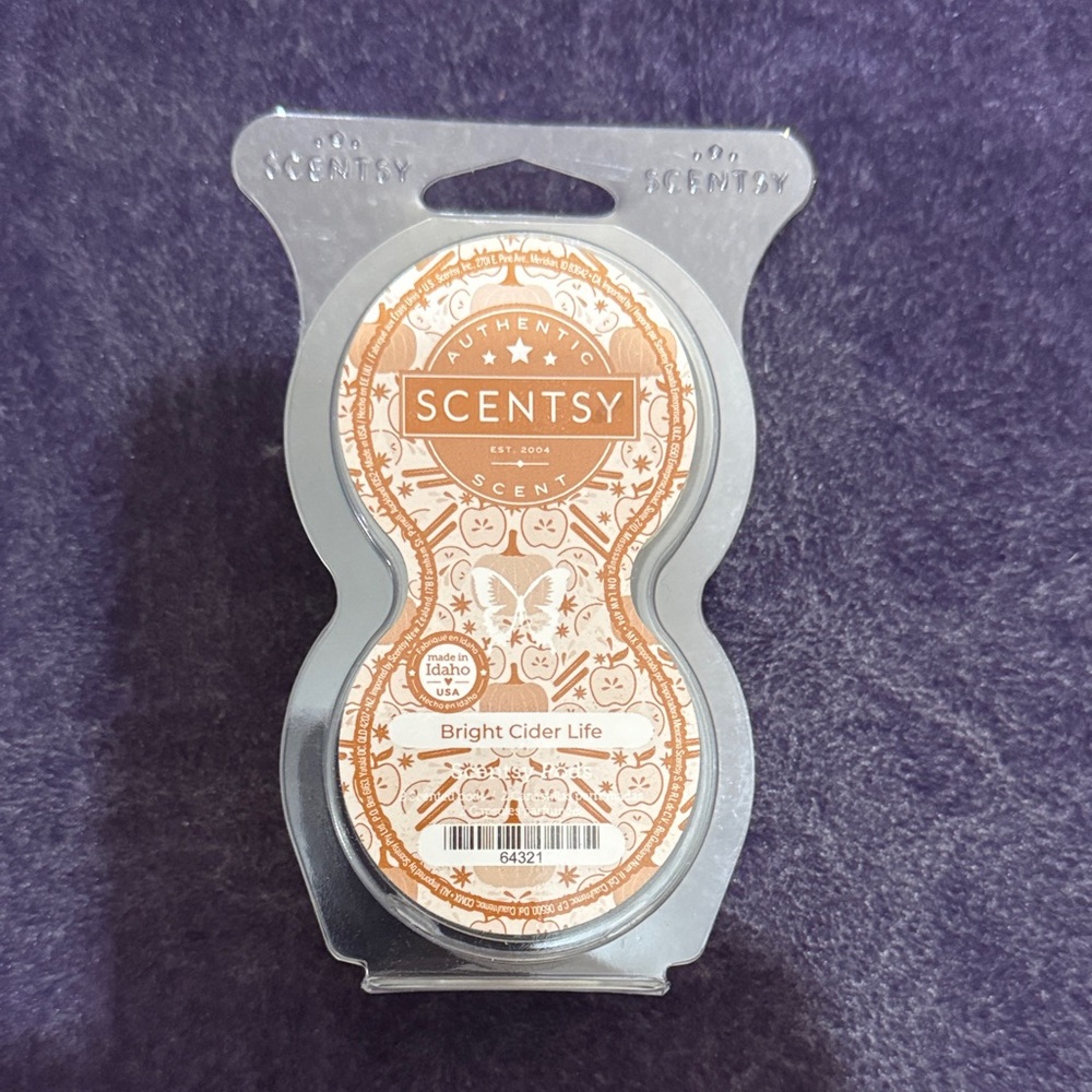 Scentsy Bright Cider Life Scentsy diffuser pod